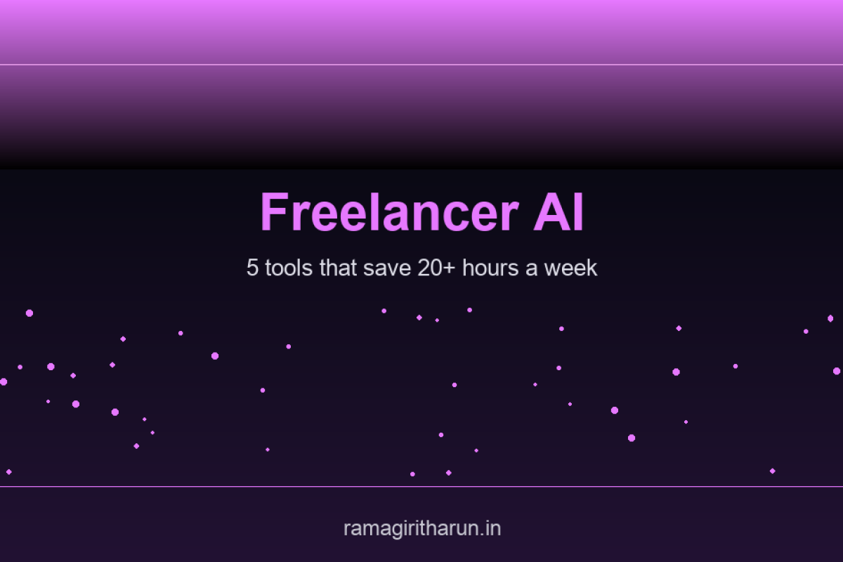 AI Automation for Freelancers: 5 Tools That Save 20+ Hours Per Week in 2026